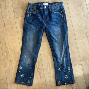 Driftwood Kelly Embroidered Beaded Jeans 4